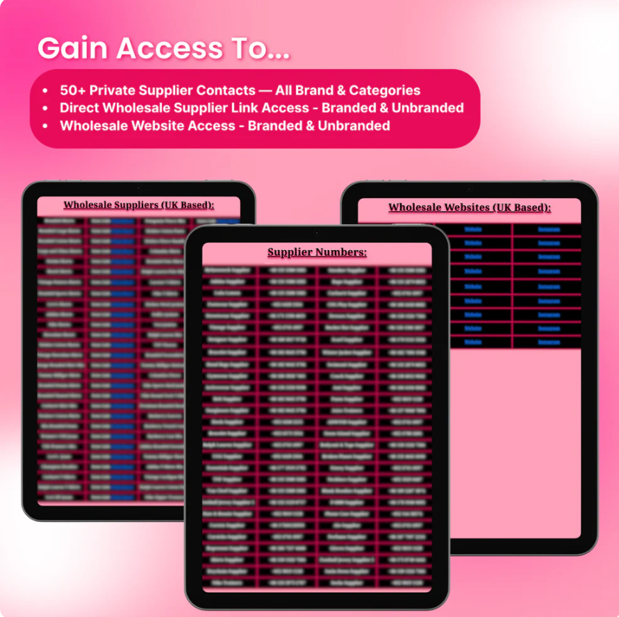 Olivia’s Ultimate Resell Bundle (A-Z System)
